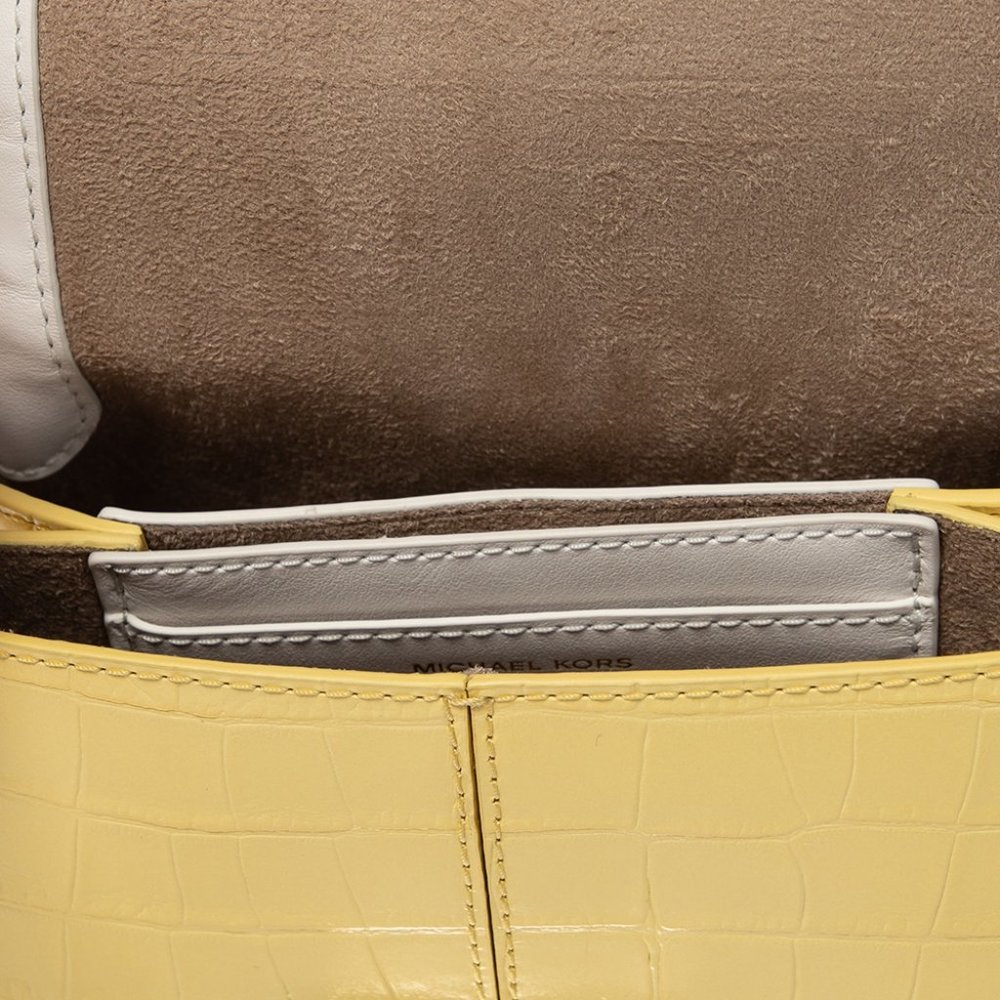 Michael Kors Cece crocodile-embossed shoulder bag - Picture 6 of 9